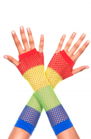 Gants en filet diamant sans doigts