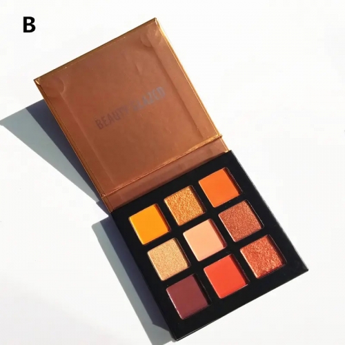 Palette de fards à paupières mat