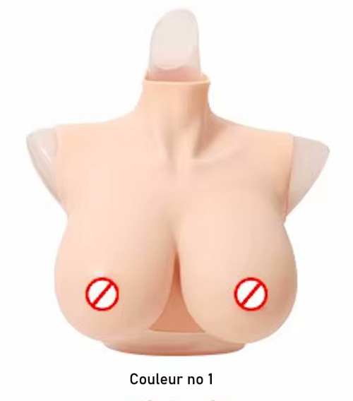 Poitrine en silicone 7e génération Format large